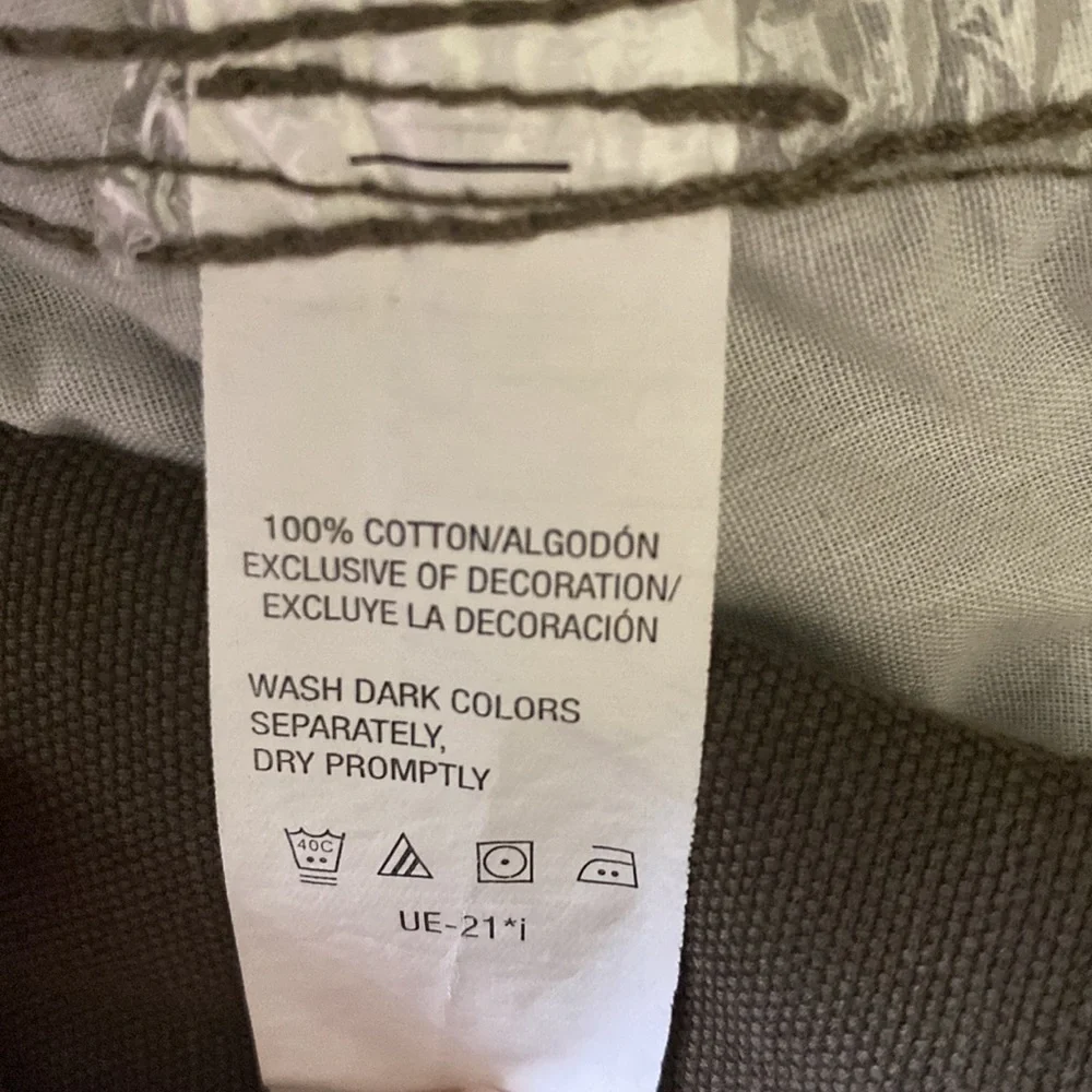 Bass Olive Men’s Canvas Terrain Flex Waist Cargo Pants EUC 40W x 32L - Picture 9 of 9